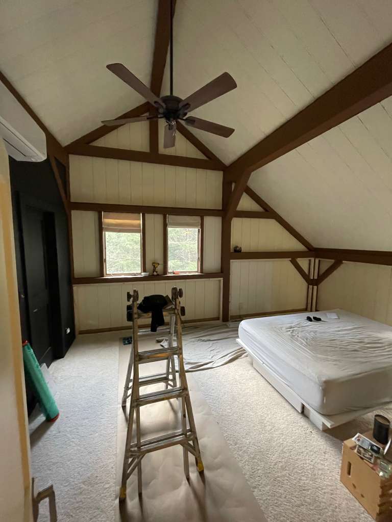 Interior painting preparation in Grantham, NH