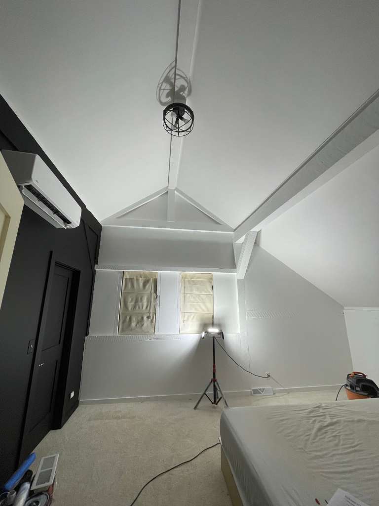 Interior painting finished result in Grantham, NH